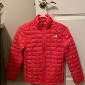 Girls North Face jacket size Medium 10/12